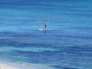 beautiful blue waters